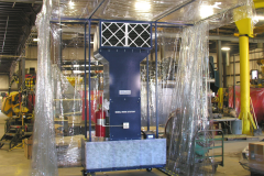 Portable Booth in Industrial Setting