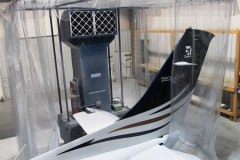 Portable Booth in Aerospace Facility