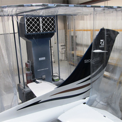 Portable Aviation Paint Booth